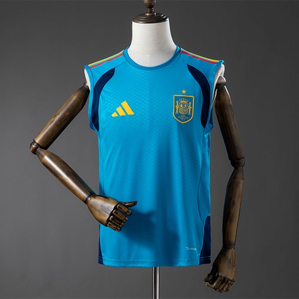 Tailandia Camiseta España Training Sin Mangas 2026 Azul